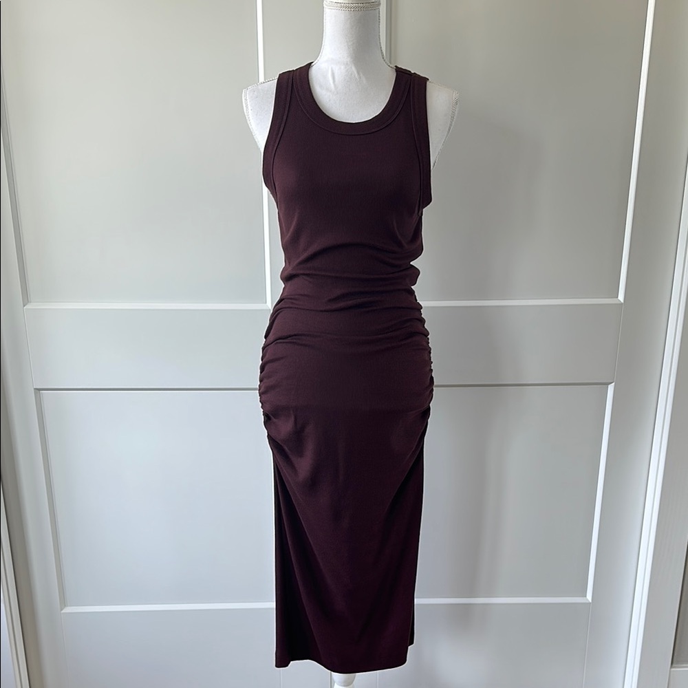 Michael Stars Wren Ribbed Midi Dress